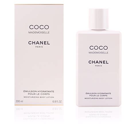 coco mademoiselle chanel paris emulsion hydratante pour le corps|More.